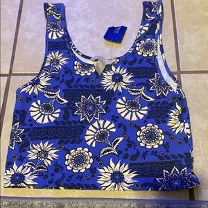 Crop tank top